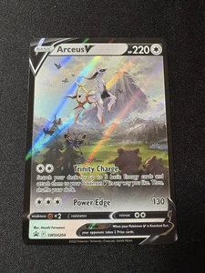 Arceus v SWSH204 Sword & Shield Promo Holo Pokémon TCG Card 2022 - Picture 1 of 2