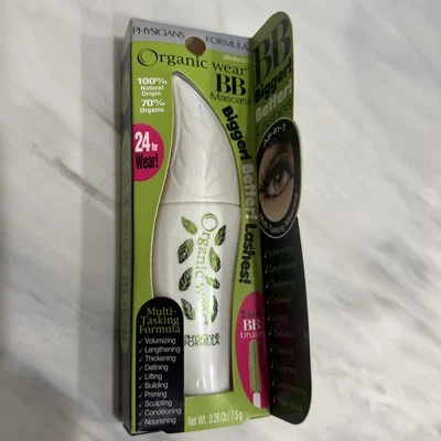 Physicians Formula Organic Wear Fake Out Mascara Ultra Black #6413New In Box - Image 1 of 4