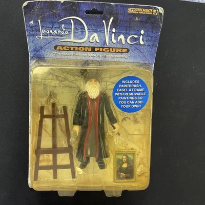 Accoutrements Leonardo Da Vinci Action Figure Item Factory Sealed RARE 2005 - image 1 of 4