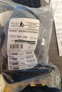Falcon Ankle Brace w/Extension Medium Left 835-L/830 - Picture 1 of 2