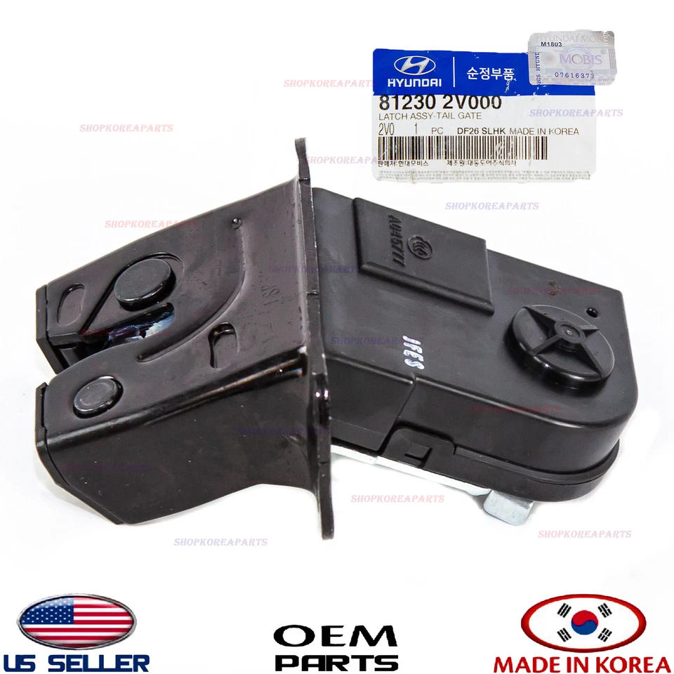 Tailgate Trunk Lock Latch Actuator OEM 812302V000 Hyundai Veloster 2012-2017