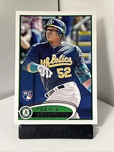2012 Topps Yoenis Cespedes RC #396 Oakland Athletics - Picture 1 of 2