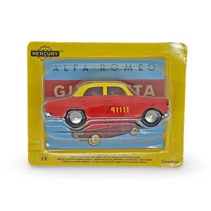 Mercury Alfa Romeo Giulietta Taxi n° 17 Scala 1/48 Modellino Auto Hachette - Foto 1 di 7