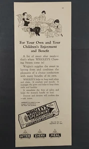 1914 Wrigley's Spearmint Gum Print Ad ~ "Combats Acid Mouth!" - Picture 1 of 7