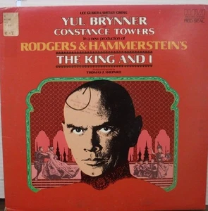 Yul Brynner Constance Towers The King & I 33RPM ABL1-2610  012817LLE - Picture 1 of 2