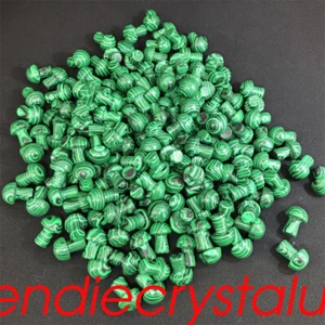 50 Stck. Malachit Quarz Pilz Quarz Kristall Mineral 1 Zoll Edelstein Reiki Heilung - Bild 1 von 12