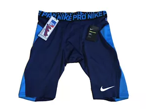 Pantalones cortos de béisbol Nike Pro para hombre 880669-429 azul talla XL - Imagen 1 de 12