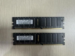 2GB 2x 1GB PC3200 DDR1 400Mhz 184Pin DIMM SDRAM Desktop Memory RAM - Picture 1 of 3