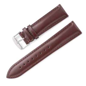 18mm 19 20mm 21 22mm Cordovan Genuine Leather Strap  Generic Watchbands Bracelet - Picture 1 of 26