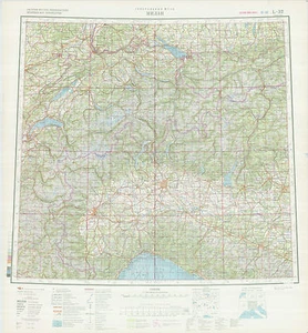 Russische Sowjetische Militär Topographische Karte - MAILAND (Italien) 1:1 000 000, hrsg. 1985 - Bild 1 von 2