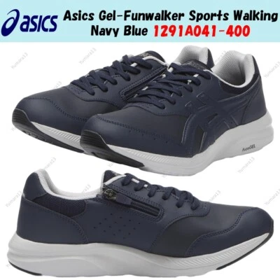 Asics Gel-Funwalker Deportes Caminar Azul Marino 1291A041-400 Hombres Talla - Imagen 1 de 4