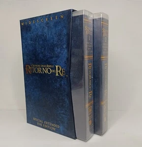 Il Signore Degli Anelli_Il Ritorno Del Re_Special Extended VHS Edition_ Italiano - Picture 1 of 8