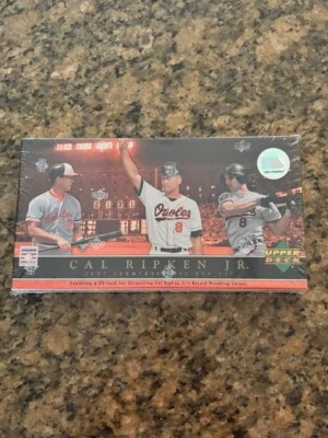 2007 Cal Ripken Jr Upper Deck 45 Card Commemorative Box Factory Sealed Set - Image 1 of 2
