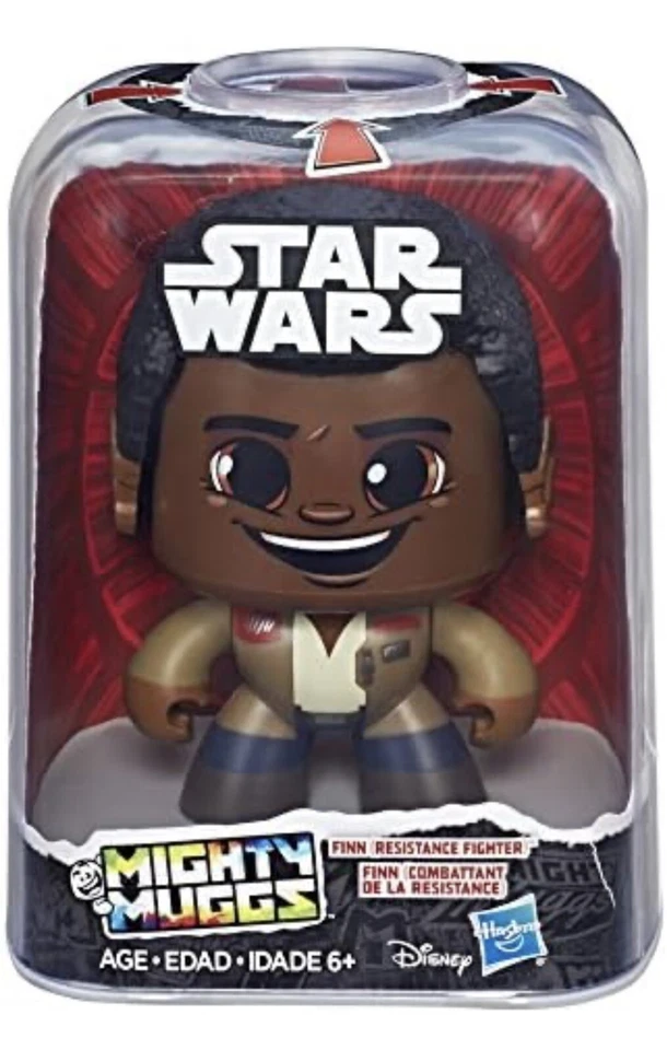 🔥Star Wars 🔥MIGHTY MUGGS 🔥Figura de acción Finn Foto 1 de 4