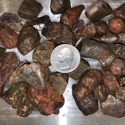 RUBY, CHARGED 2000 CARAT LOT + A FREE SELENITE CHARGING STICK - Image 1 of 4