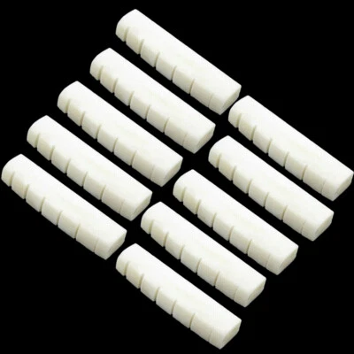 10x Guitar Nut Bone Slotted 43MM For Gibson Les Paul Epiphone or Similar - Image 1 of 4
