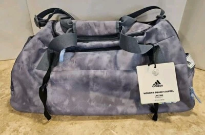 Bolso de Lona Squad 5 Para Mujer Nuevo con Etiquetas Lavado a Piedra Gris y Azul Amanecer Foto 1 de 4