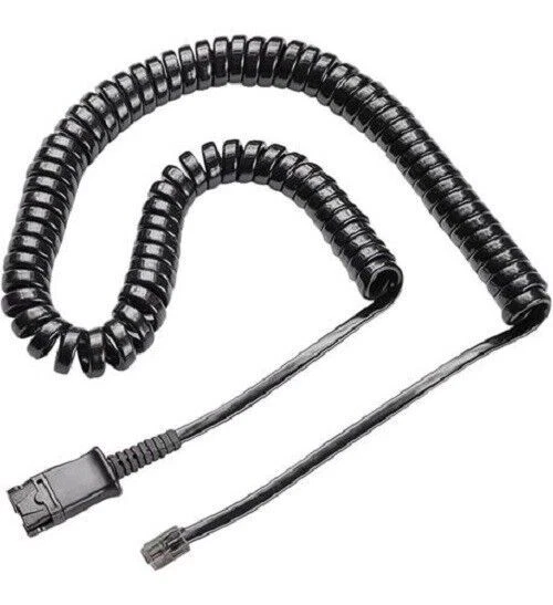 Poly 27190-01 RJ-11 To Modular Phone Jack Coiled Cable