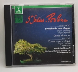 Saint-Saens/Poulenc/Marie-Claire Alain CD, Pre-owned,Very Good Condition, Import - Foto 1 di 3