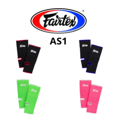 Fairtex AS1 Soporte de Tobillo Muay Thai Kick Boxing MMA - Talla Libre Foto 1 de 4