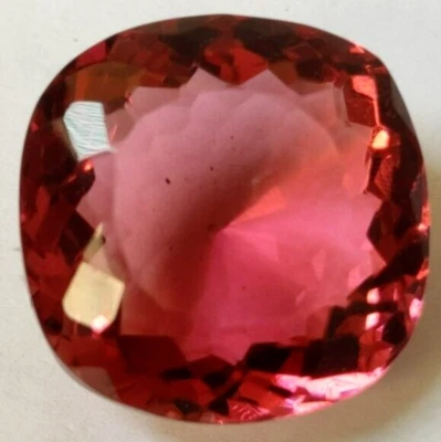 AAA+ Large Pink Tourmaline 87.95 CT Cushion Cut Loose Gemstone Gift for Birthday - Image 1 of 4
