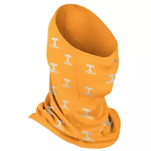 Tennessee Vols UT Adult Multi-Functional SPF 50 Repeat Logo Neck Gaiter New - Picture 1 of 3