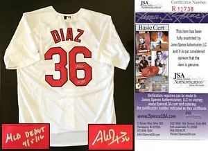 St. Louis Cardinals Aledmys Diaz Signed Jersey MLB Debut 4/5/16 JSA Authenticate - Picture 1 of 1