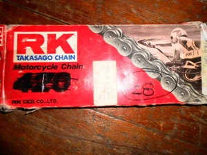NOS RK Primary Drive Chain 428 X 120 Honda Yamaha Kawasaki Suzuki 18-0416 - Foto 1 di 1