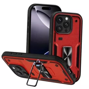 for iPhone16 Pro Case with Rotated Kickstand,Support Magnet Car Mount,Military - Picture 1 of 8