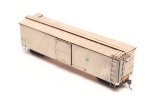 HON3 LASERGESCHNITTEN MEIST GEBAUTER HOLZBAUSATZ D&RGW BOX CAR C&S KADEE KUPPLUNGEN LKW - Bild 1 von 5