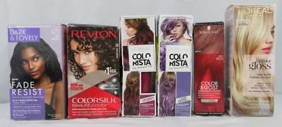 Lote de 6 tinte para el cabello - Colorista L'Oreal Revlon Schwarzkopf NUEVO - Boost y brillo Foto 1 de 4