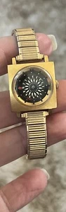 Borel watch women's kaleidoscope flex band Vintage Not Working - Picture 1 of 8