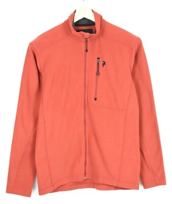 PEAK 性能抓绒 J 卫衣男式中号全拉链高领口袋 — 第 1/4 张图片