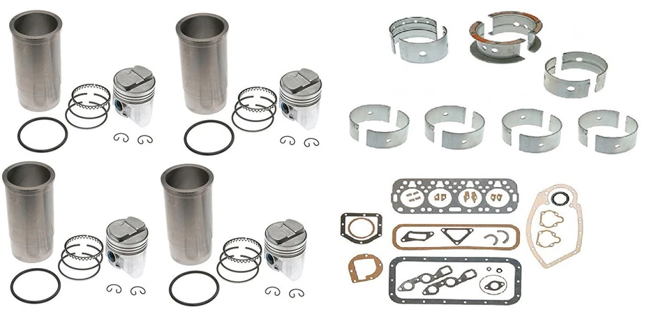 International A B C Super A Super C Tractor Overhaul Kit C-123 C-113 Gas Engine  - Image 1 of 2