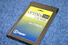 Hayes Optima 288 Fax/Modem/Data V.34 PC Card PCMCIA Laptop 533PAM