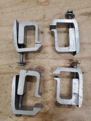 4 abrazaderas de montaje de carcasa de cámper de aluminio de alta resistencia Foto 1 de 2