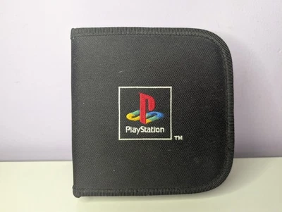 Official PS1 Sony Playstation CD 14 Games Storage Case Pouch PSone Disc Wallet - Image 1 of 4