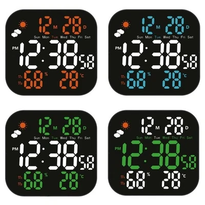 Bedside Digital Clock Loud Alarm Clock for Bedroom with Temperature Duals Alarm - Image 1 of 4