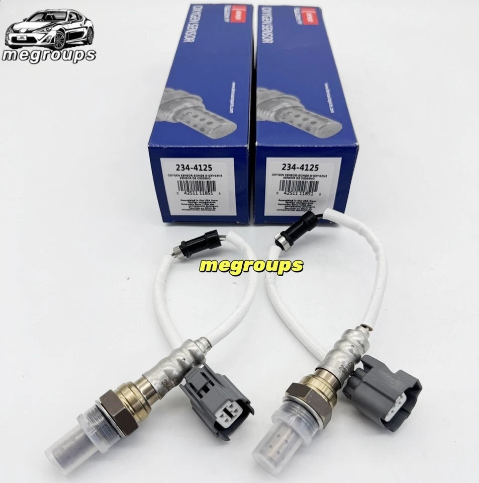 2X DENSO Oxygen Sensor Downstream 234-4125 For 2002-2004 Honda CR-V 2.4L L4 New Foto 1 de 4
