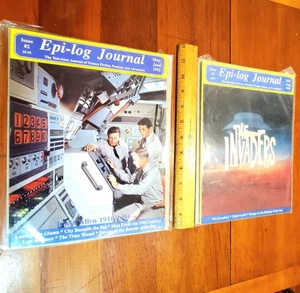 Epi-Log Journal LOT #2 + 3 Lost In Space Magazin Film TV Fanzine 1992 INVADERS - Bild 1 von 13