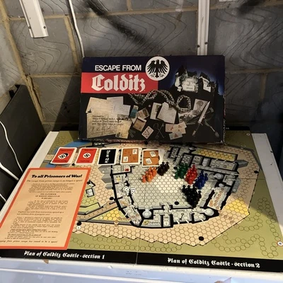 Escape From Colditz Gibsons Games Vintage Board Game Complete with instructions - Image 1 of 4