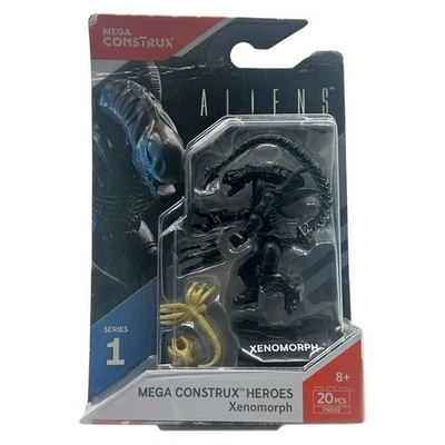 MEGA Bloks Construx Heroes Series 1 Aliens Xenomorph w/ Facehuggers FND68 - Image 1 of 4
