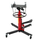 Hydraulic Transmission Jack 2-Stage 1322-1660LBS Capacity 360° Swivel Wheel