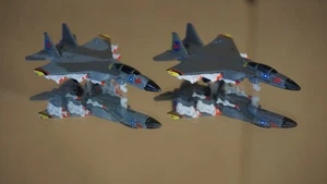 Juego de 2 micro máquinas militares F-15 Eagle aviones de combate - Imagen 1 de 10