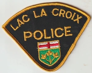 Lac La Croix First Nations ON Police old obsolete patch ship from Australia - Picture 1 of 2