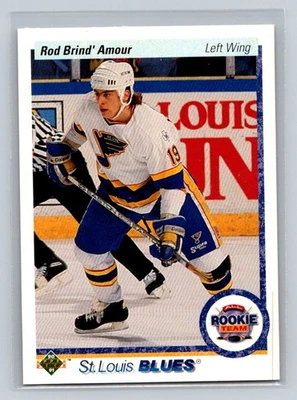 Rod Brind'Amour 1990-91 Upper Deck #347 St. Louis Blues - Image 1 of 2