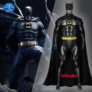Película The Flash Batman Disfraz Juegos con disfraces Body Mono Para Hombres Halloween Máscara Conjunto - Imagen 1 de 14
