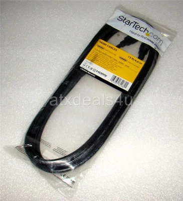 StarTech HDMM15 15FT High Speed HDMI M/M Cable New - Image 1 of 2