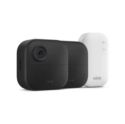 Blink Outdoor 4 (4th Gen 2025) Wireless Security Camera + Sync Module, 2 Cameras - Image 1 of 4