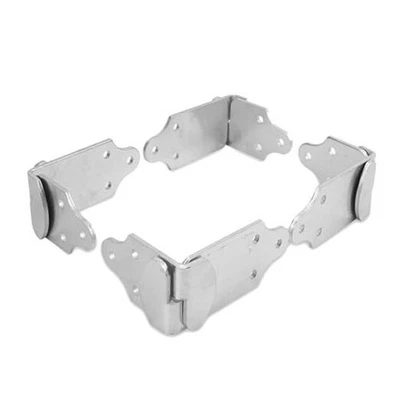 Remolque utilitario 8 piezas estante panel de madera laterales estaca cama puerta pestillo esquina T-0009 Foto 1 de 4